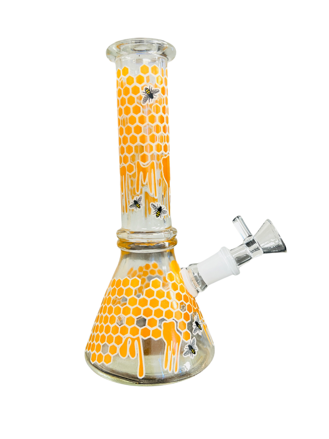 Bee Hive Glass Water Pipe