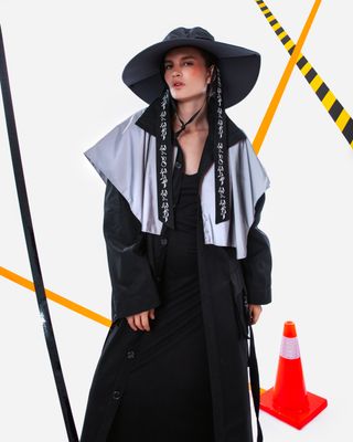 Over- Rain Coat Con Reflejante.