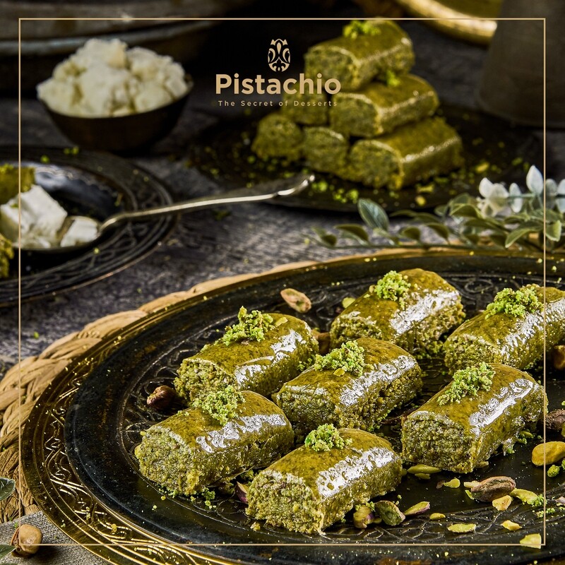 Warp With Pistachio Weight 250 gr