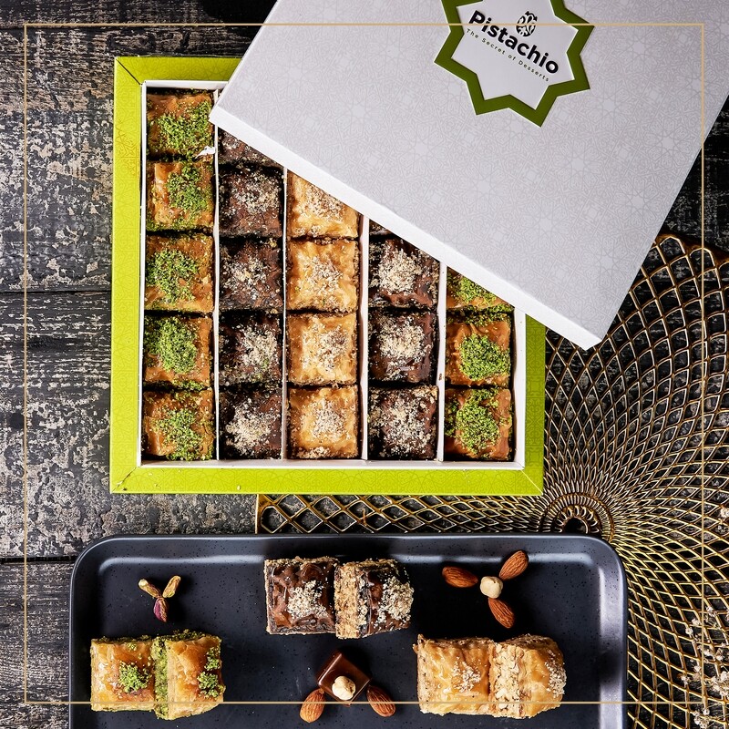 Turkish Baklava Mix Box (GROSS 1 KG)