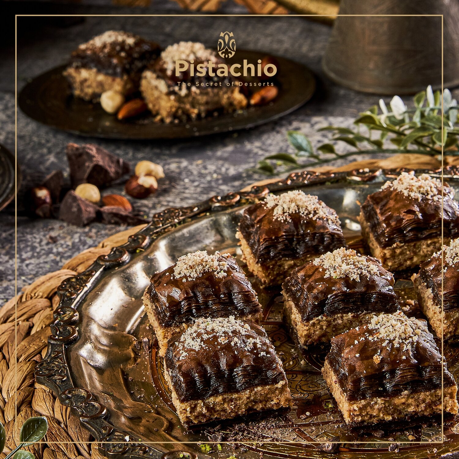 Turkish Chocolate Baklava Weight 250 gr