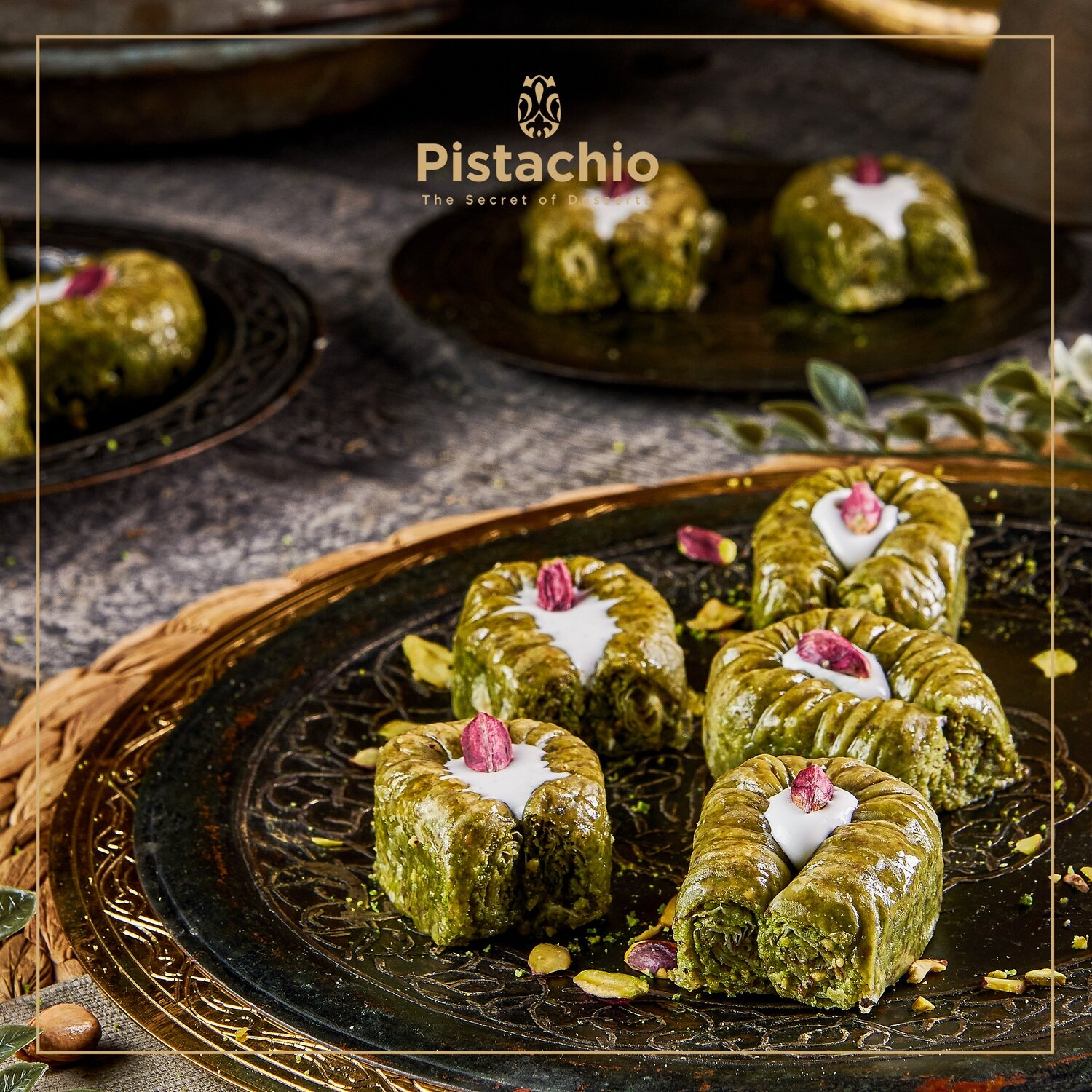 Turkish Baklava Pistachio Sultan 250 gr