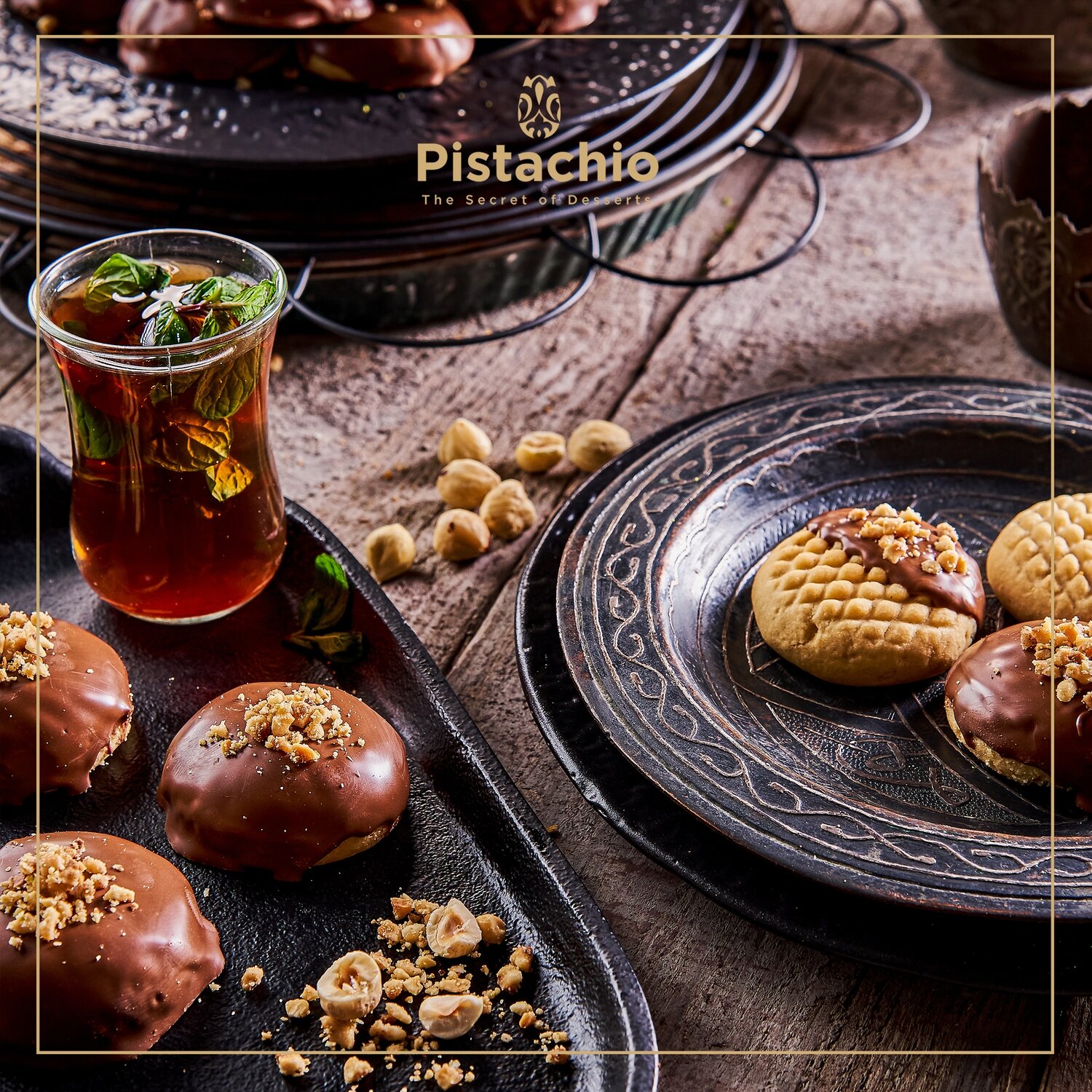 Plain Kahk Nutella Topping Box 1 KG