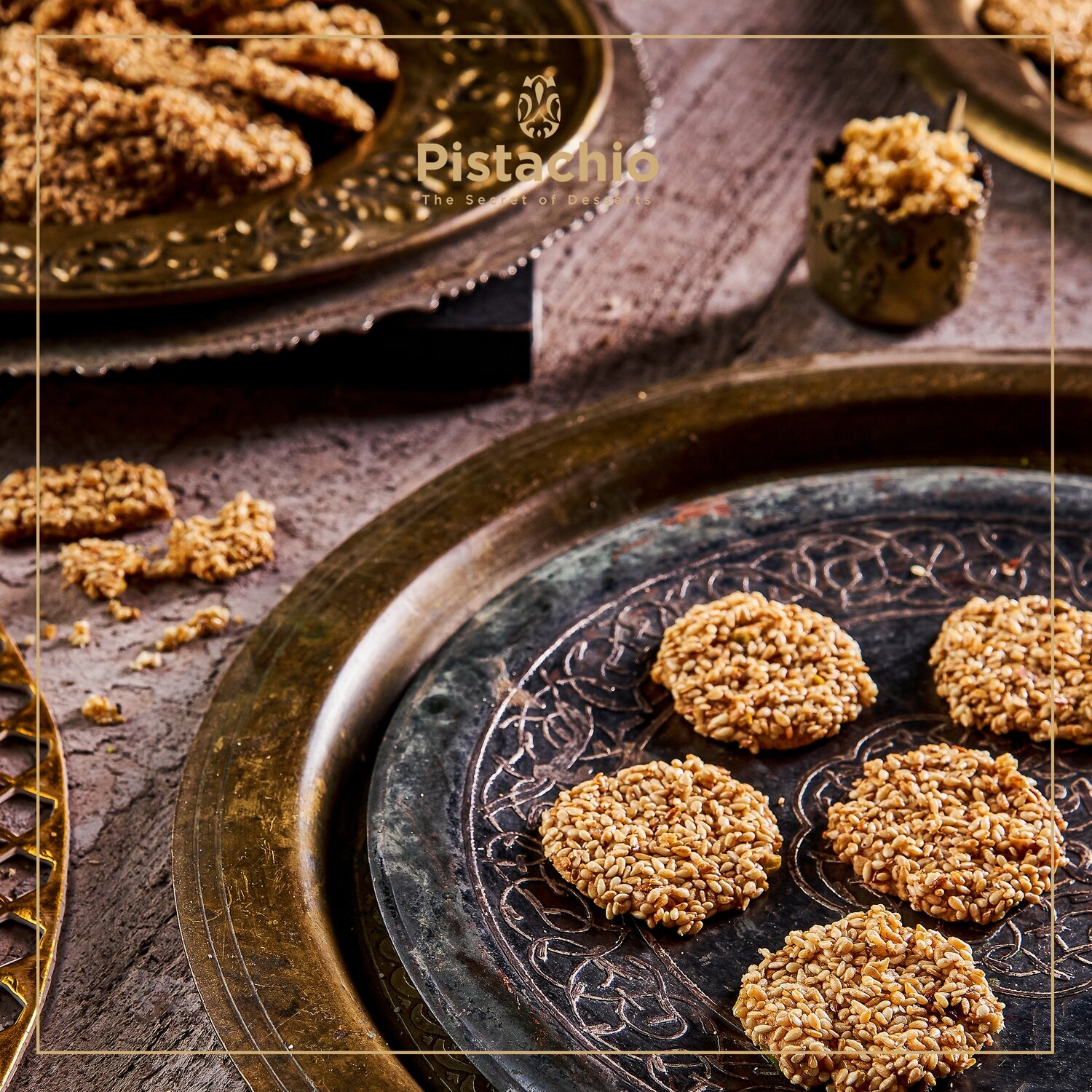 Syrian Barazek Cookies Weight 500 gr