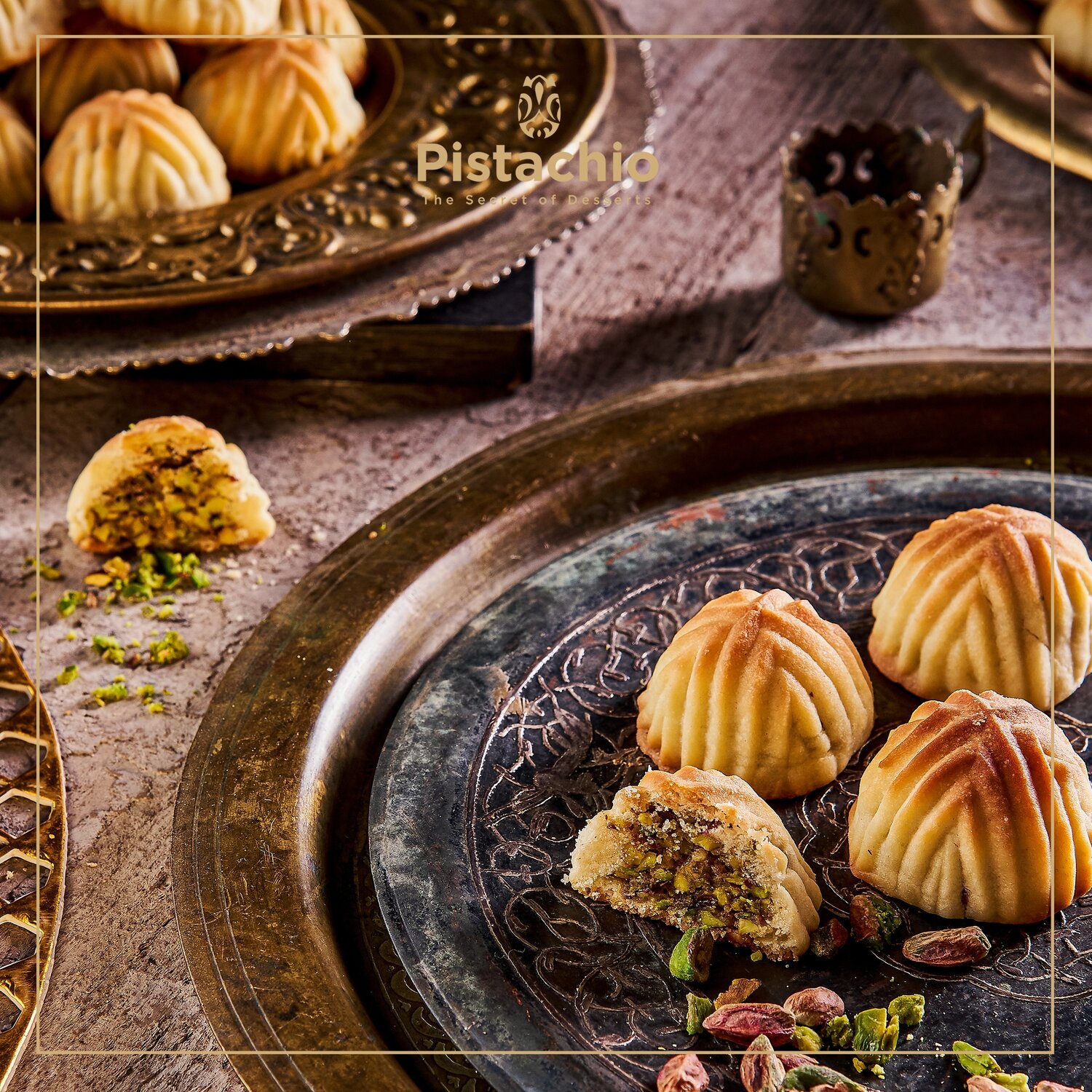 Pistachio Maamoul Weight 500 gr