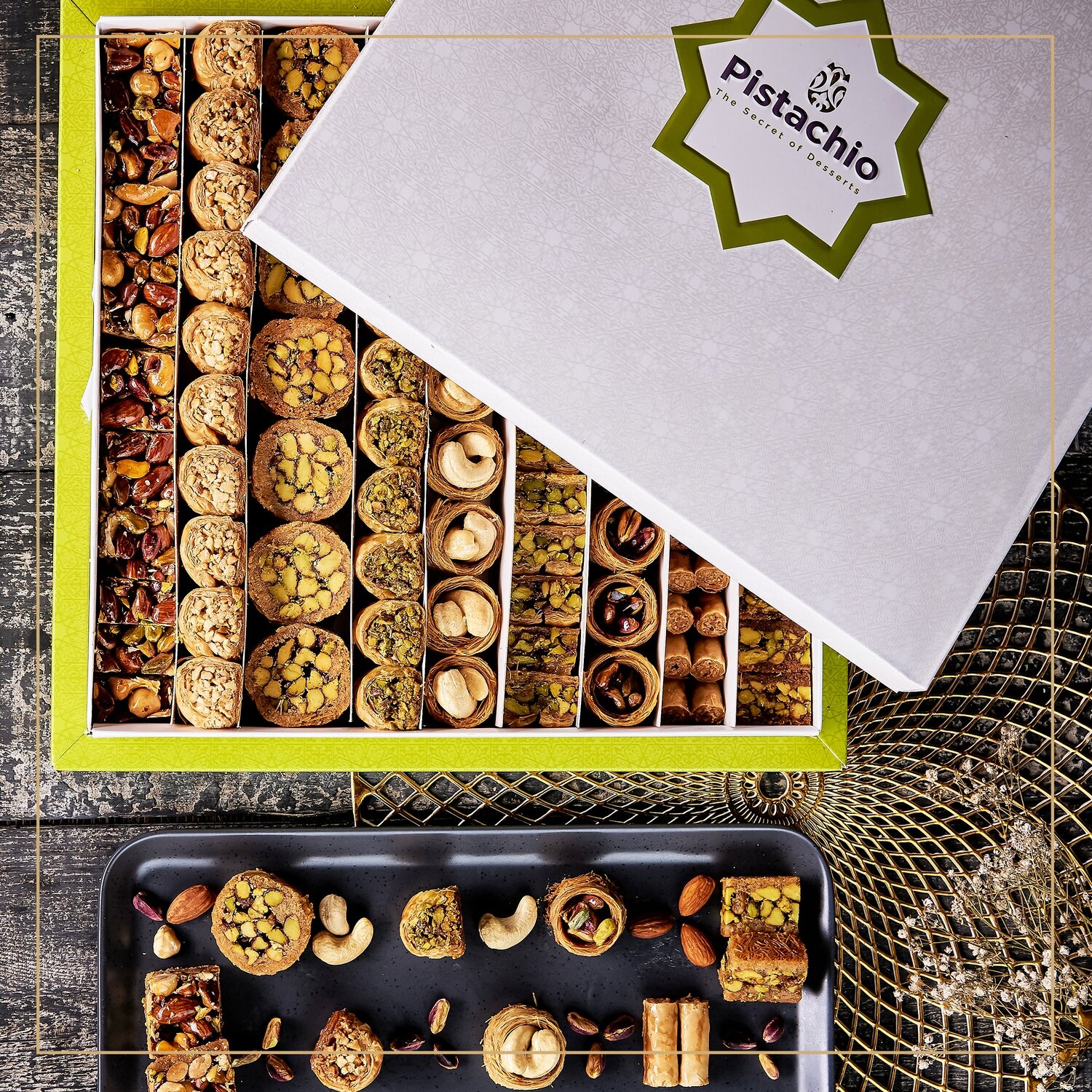 Syrian Desserts Mix Box (GROSS 3 KG)