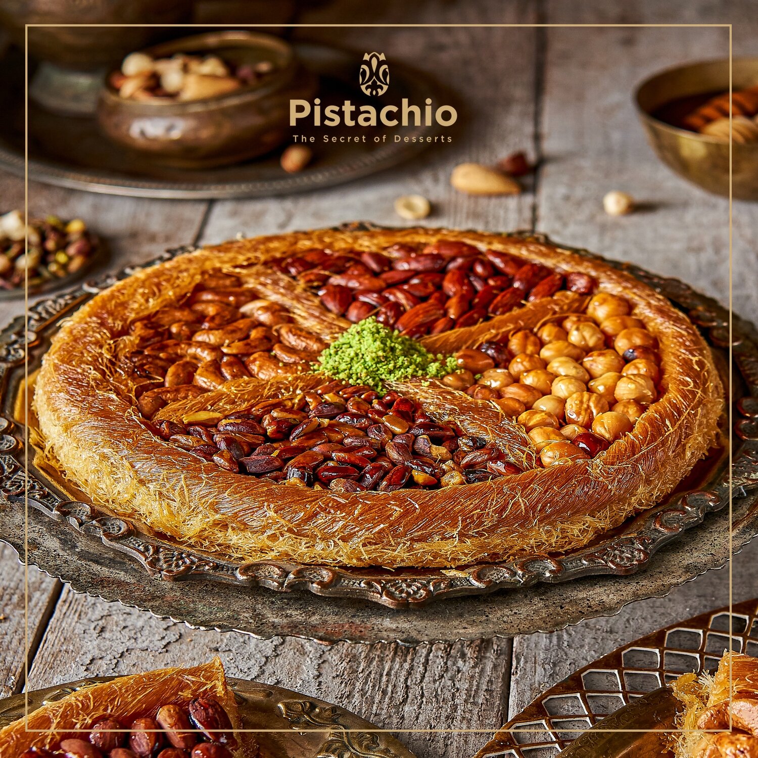 Four Seasons Kunafa Tray