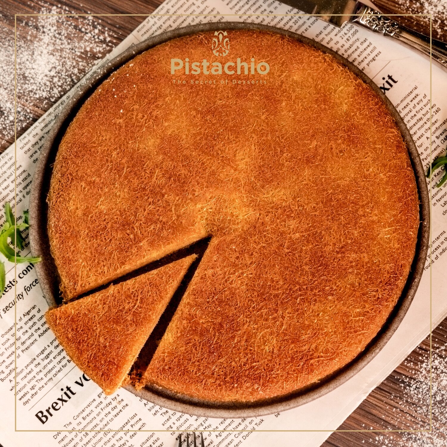 Plain Kunafa Tray