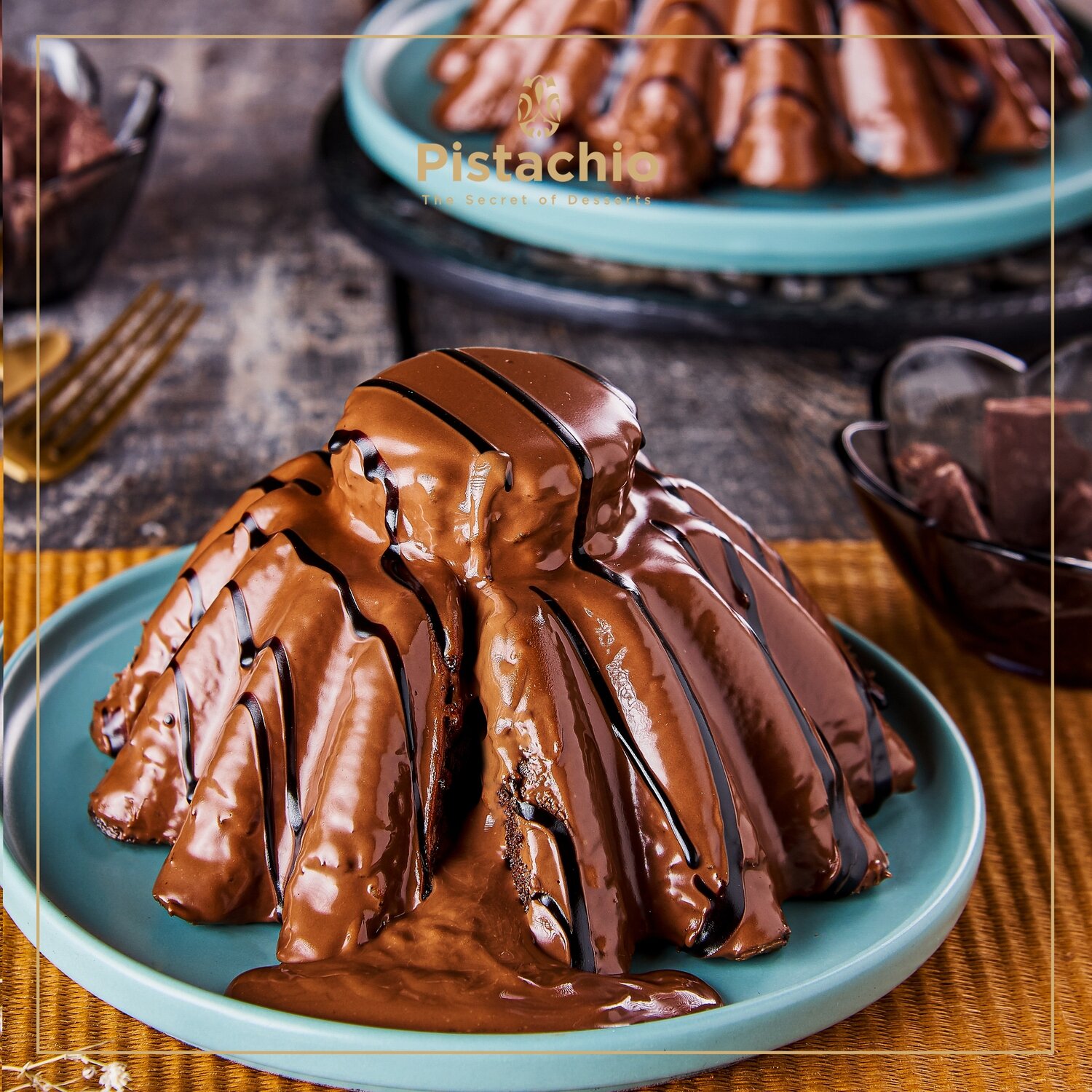 Nutella Molten Cake Large