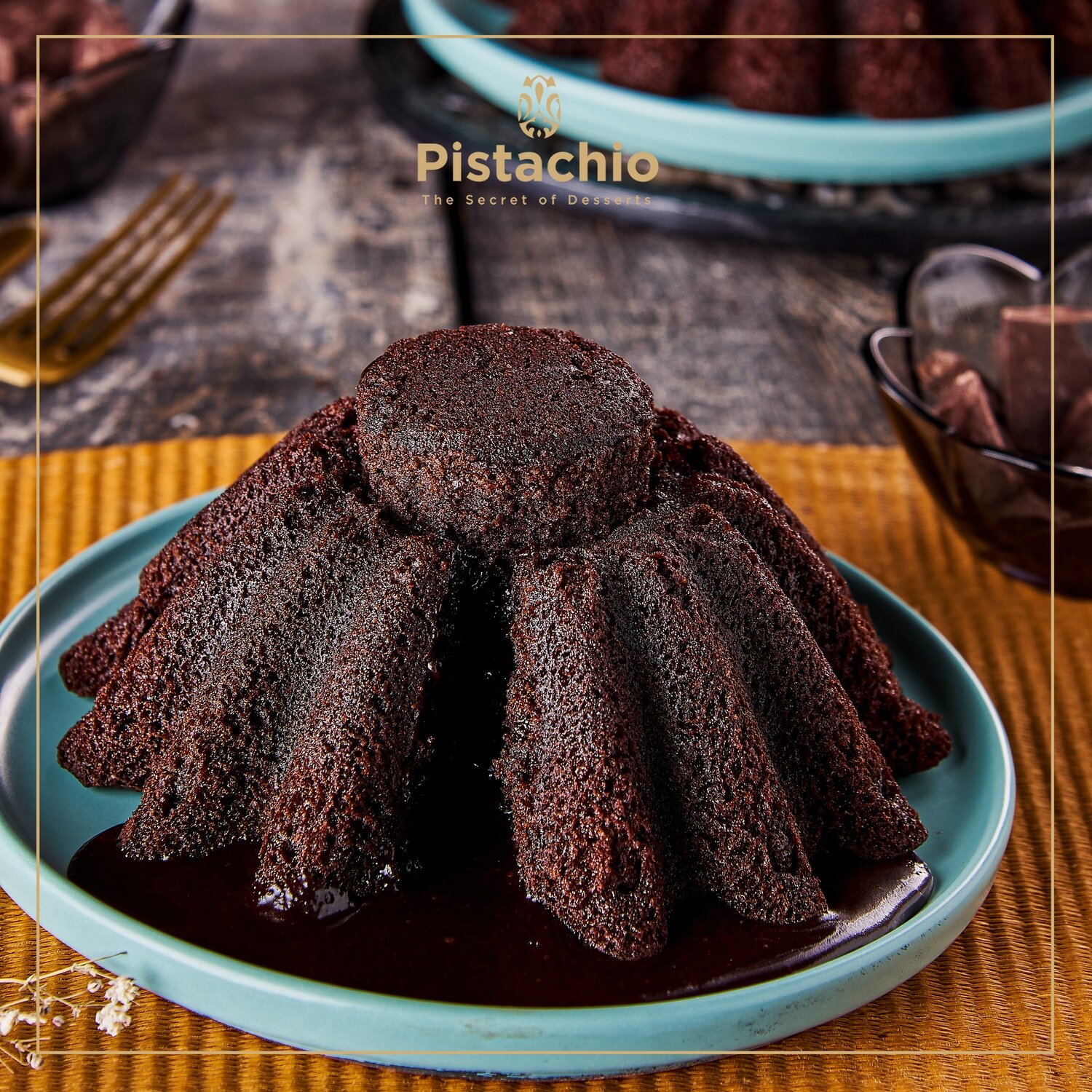 Chocolate Molten Cake Large
