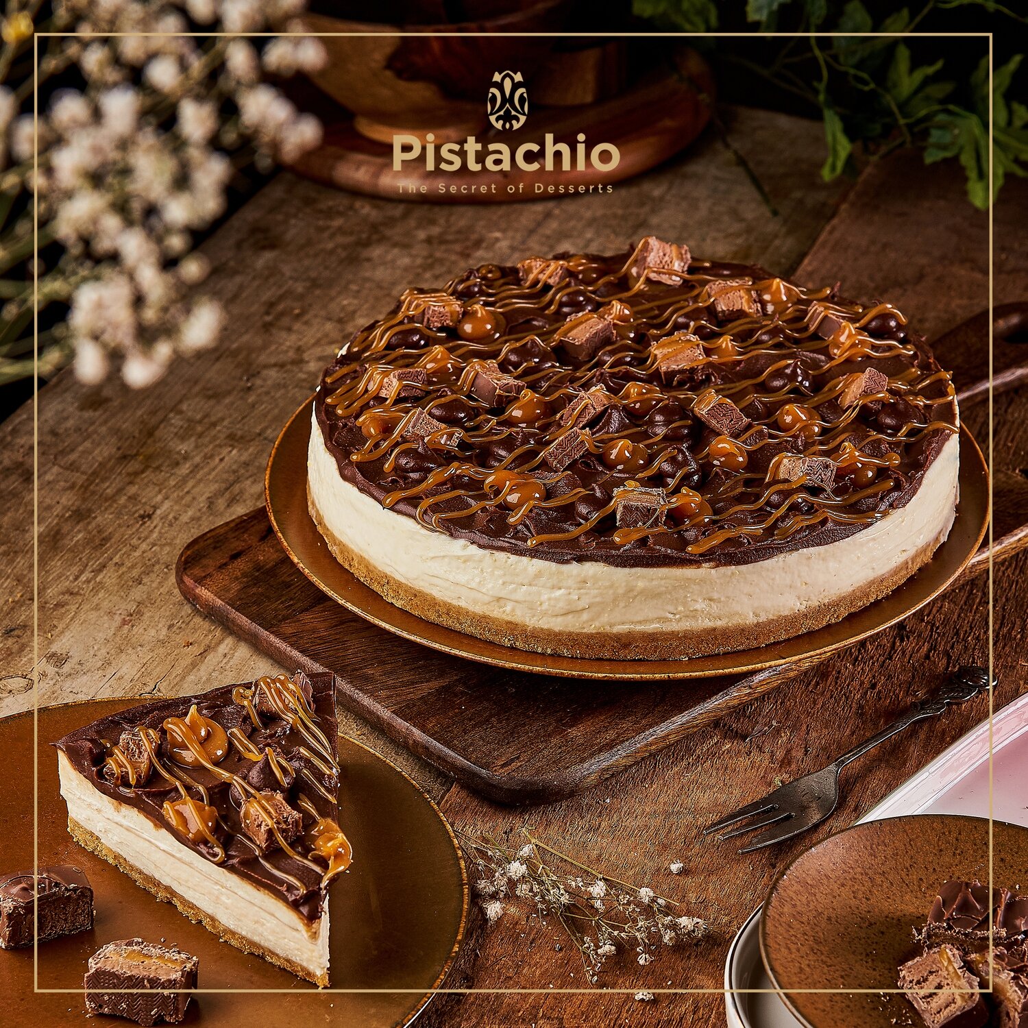 Mars Cheesecake Torte