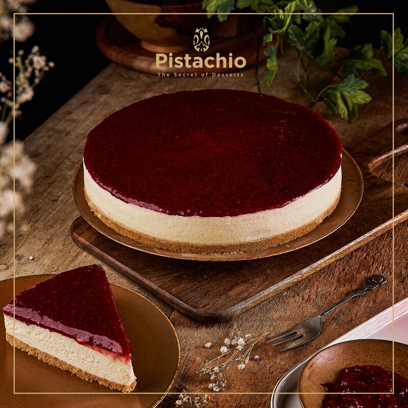 Raspberry Cheesecake Torte