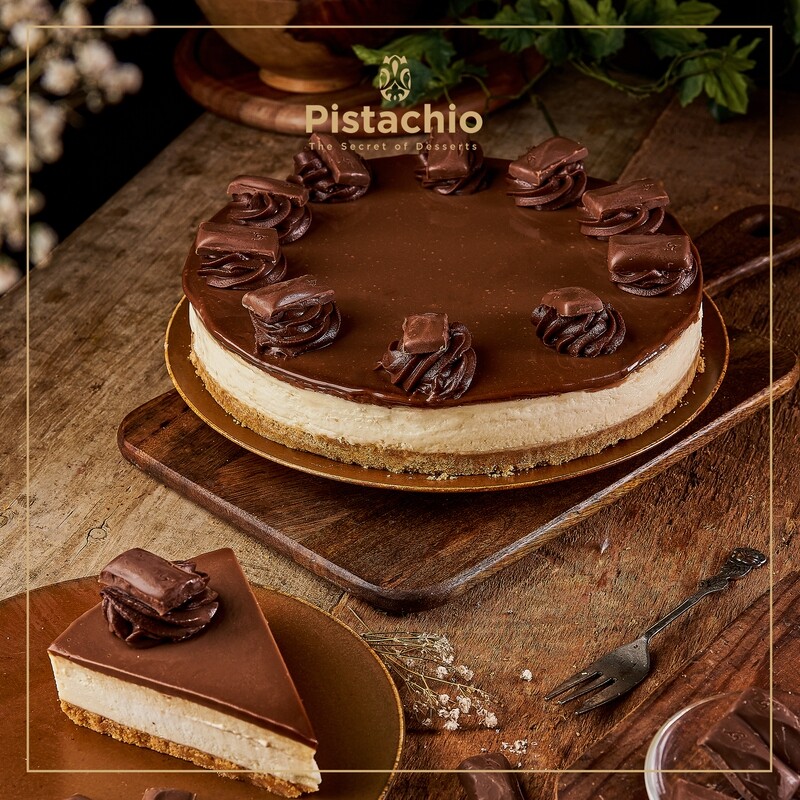 Galaxy Chocolate Cheesecake Torte