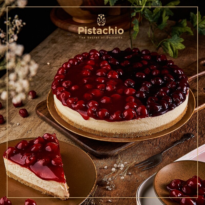 Cherry Cheesecake Torte