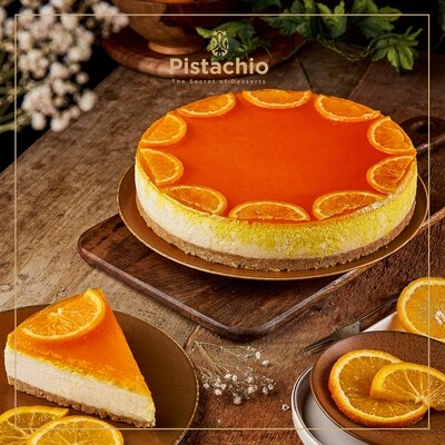 Orange Cheesecake Torte