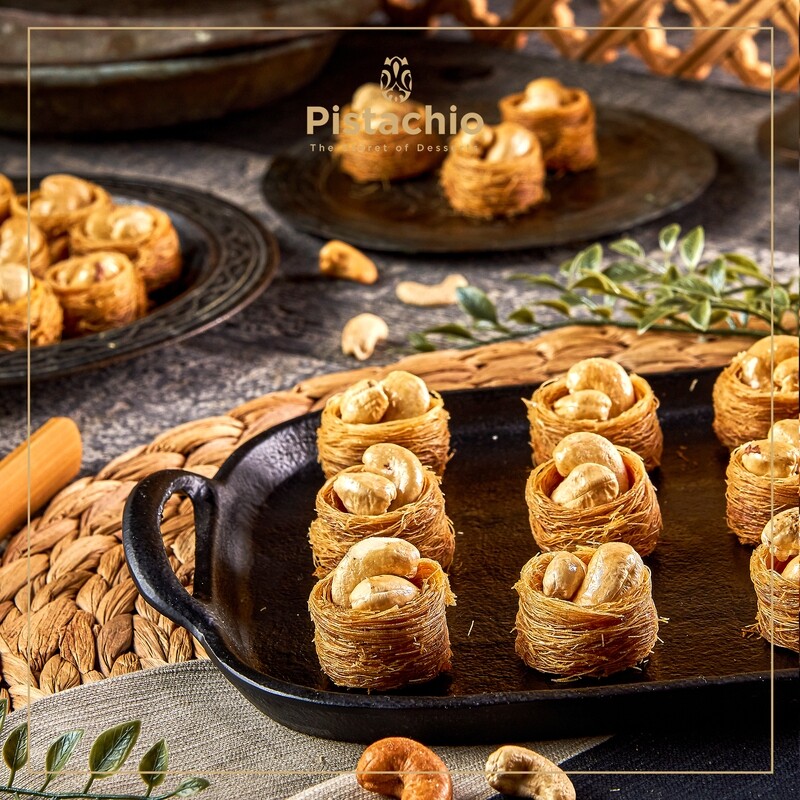 Kunafa Asawer Cashew nuts Weight 250 gr