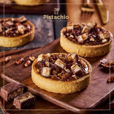 Snickers Tart Rounded Piece