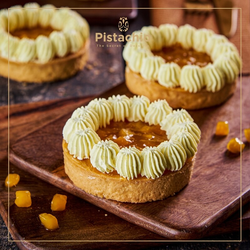 Mango Tart Rounded Piece