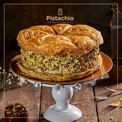 Nahsh Cheesecake Pistachio Tart