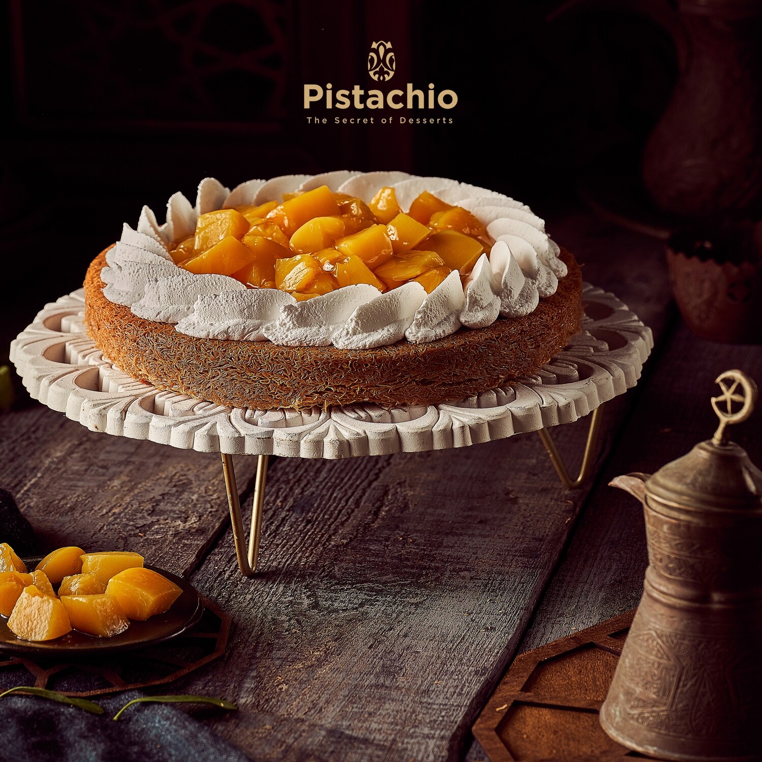 Crunchy Kunafa Mango Bowl