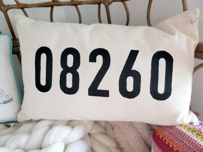 08260 Zip Code Pillow