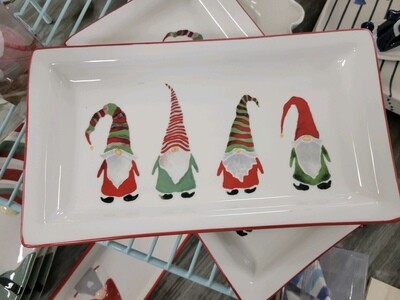 Gnome Christmas Platter