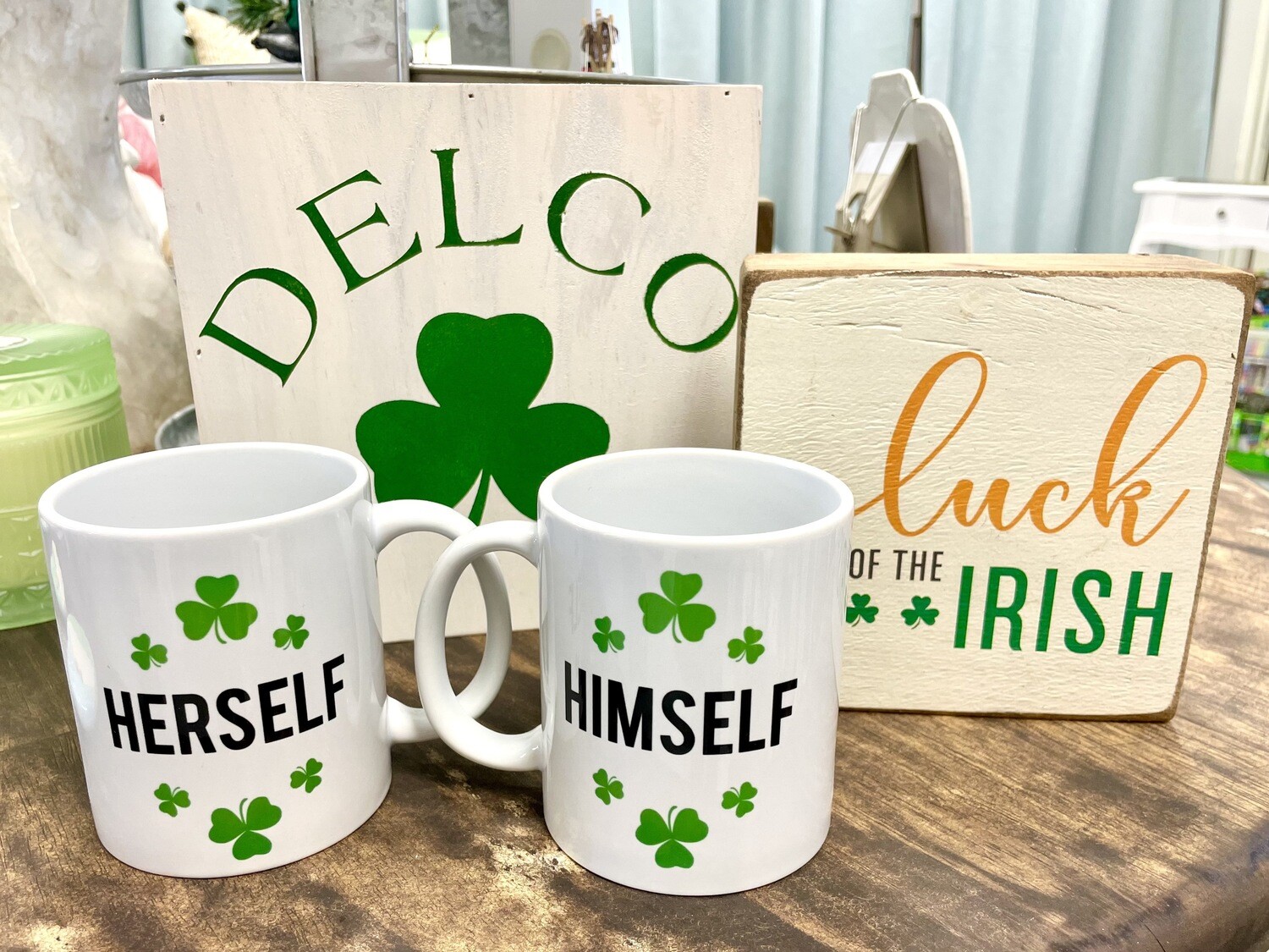 Herself &amp; Himself Mugs