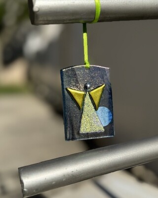 Connemara Blue-Angel Ornament (Green)