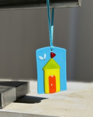 Connemara Blue-Beach Shack Ornament