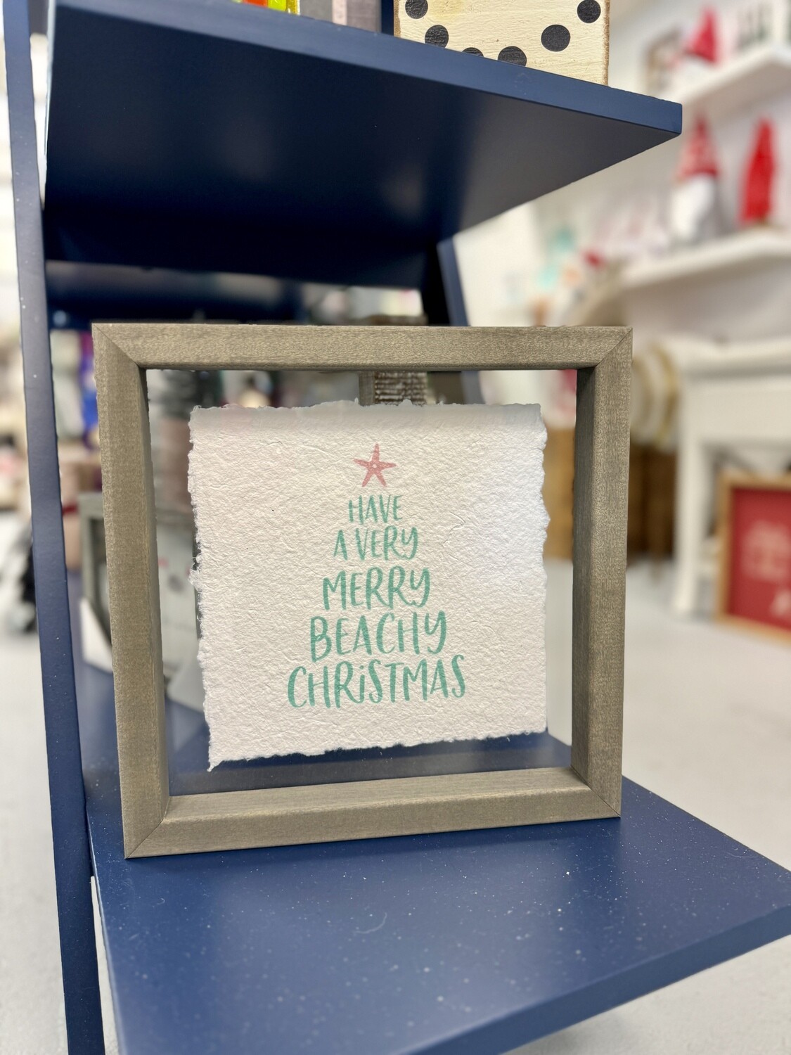 A Very Beachy Christmas Art