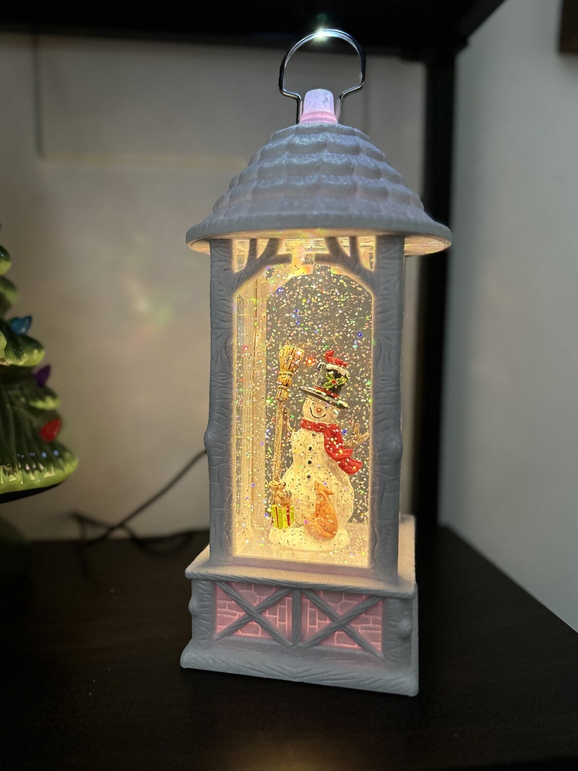 Snowman Projection Lantern