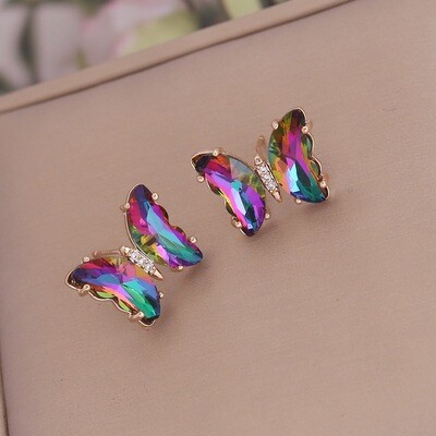 Butterfly Multicolor Earrings