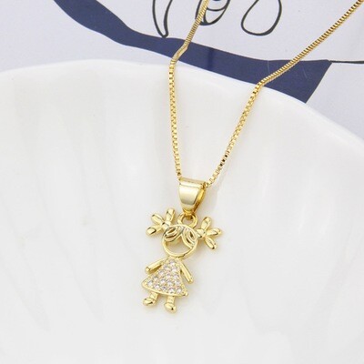 Little Girl Goldplated Necklace