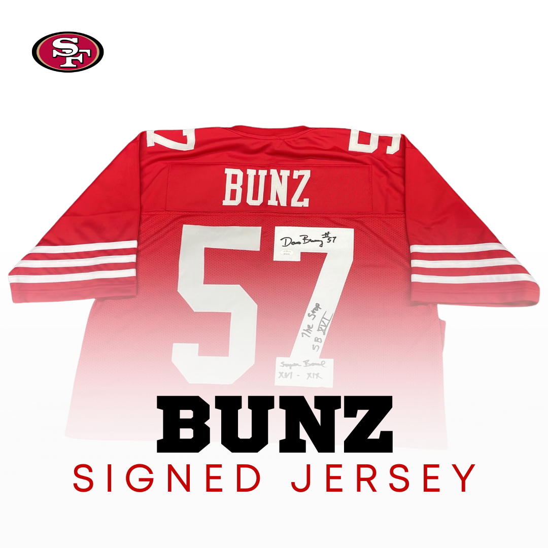 Dan Bunz Signed Jersey Certified