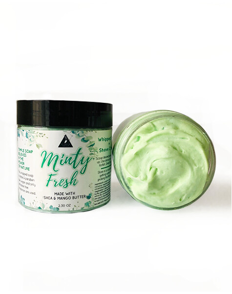 Minty Fresh Whipped Soap