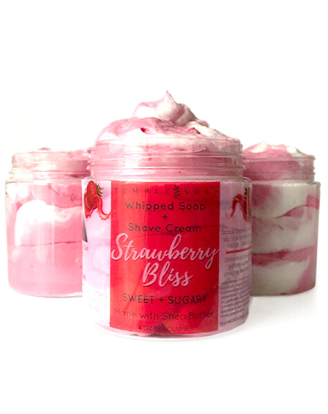 Strawberry Bliss Whipped Soap