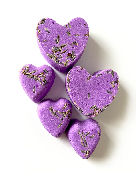 Lavender Heart Steamers