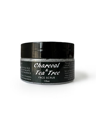 Charcoal & Tea Tree Face Scrub