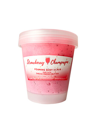 Strawberry Champagne Foaming Body Scrub