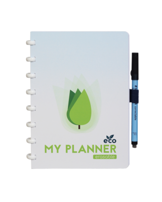My Erasable & Eco Planner (Eco cover), size A5, 60 pages + Marker