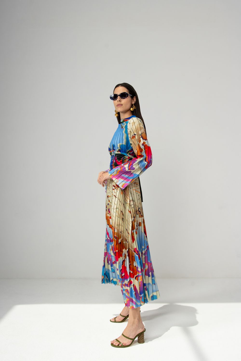 Grace Pleated Dress