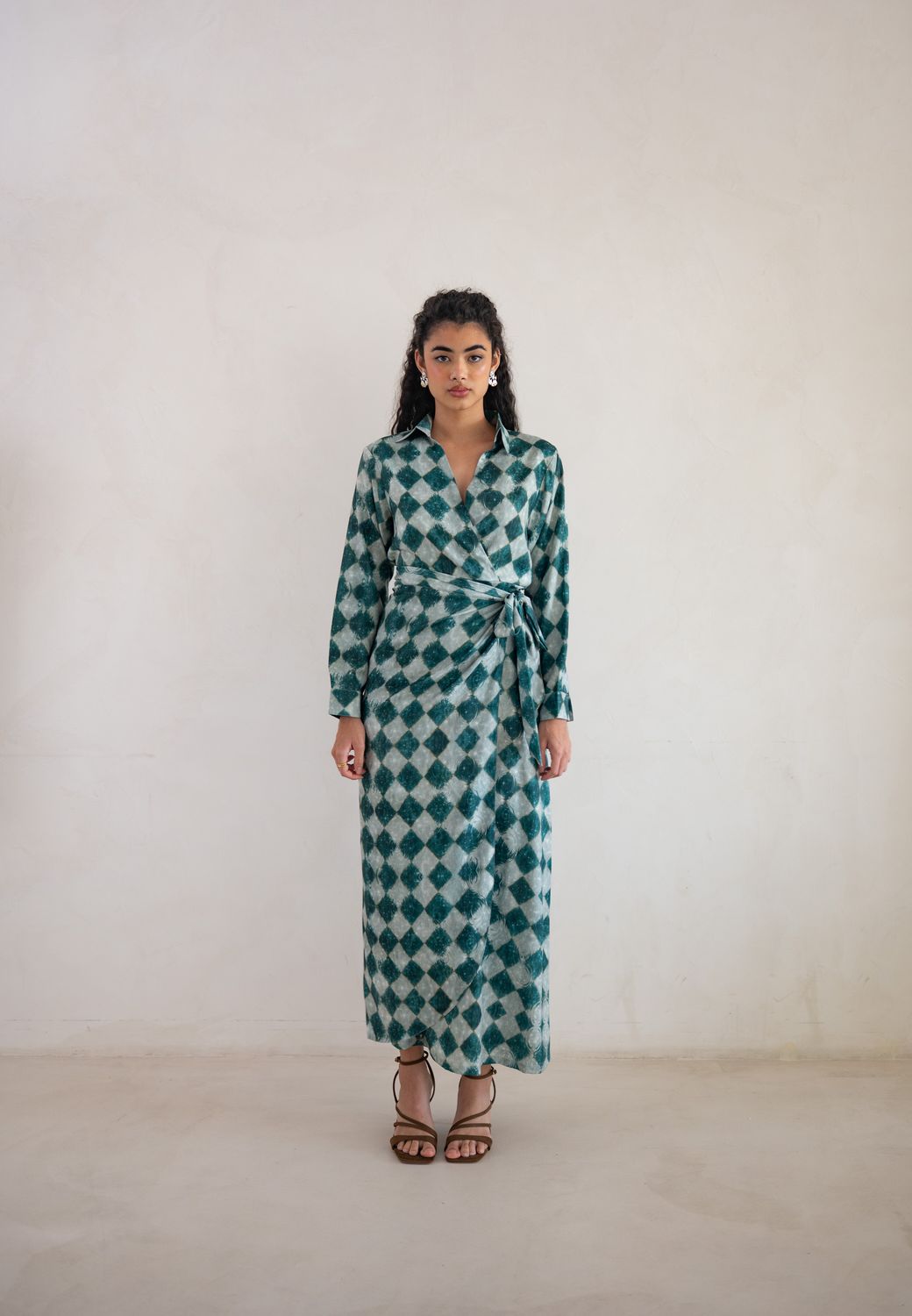 Opal Wrap Dress
