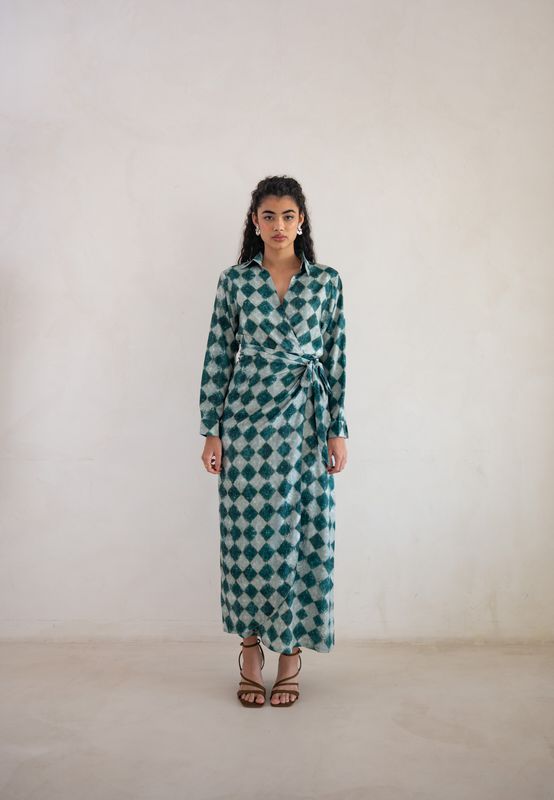 Opal Wrap Dress