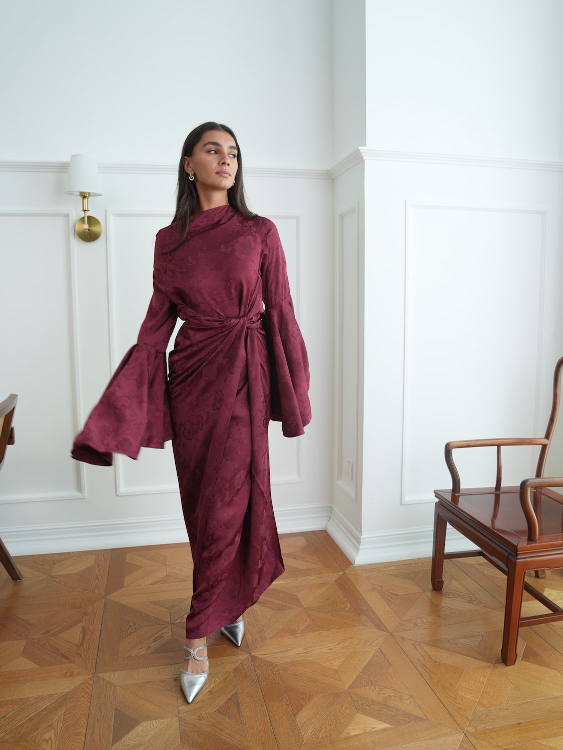 Naya Multi-wrap dress