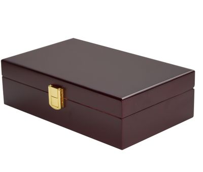 H &amp; H - Travel Case - 10 Cigars - Color: Walnut