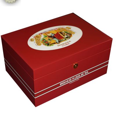 Illustrious Collection - Romeo &amp; Juliet Cigar Humidor - 100 Cigars - Limited Edition (13 1/2 x 9 1/2 x 61/2) (0152)