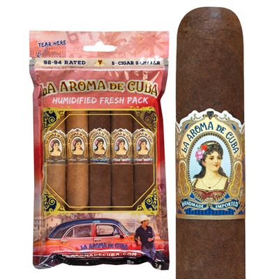 La Aroma de Cuba '92-93 Rated' Fresh Pack Sampler