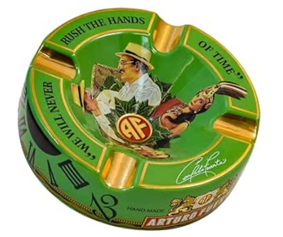 ARTURO FUENTE Hands of Time Ashtray (Green)