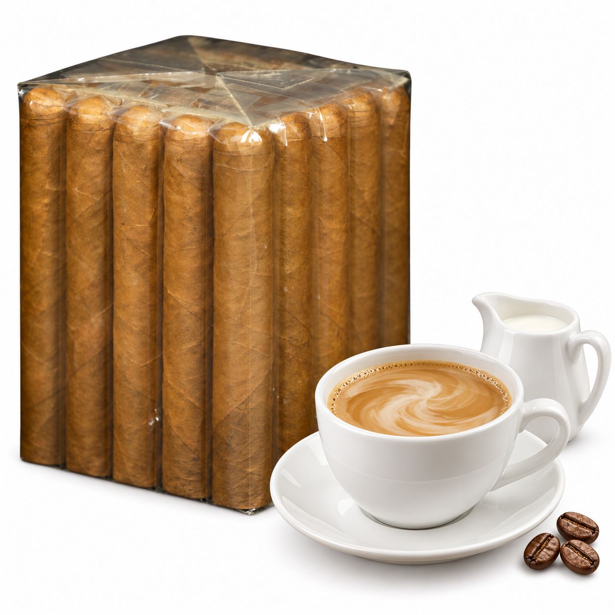 TORO FLAVOR CAFFE CON LECHE  NATURAL WRAPPER