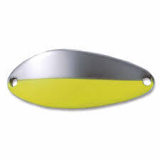 Acme Little Cleo 1/4oz. Nickle/Chartreuse Stripe